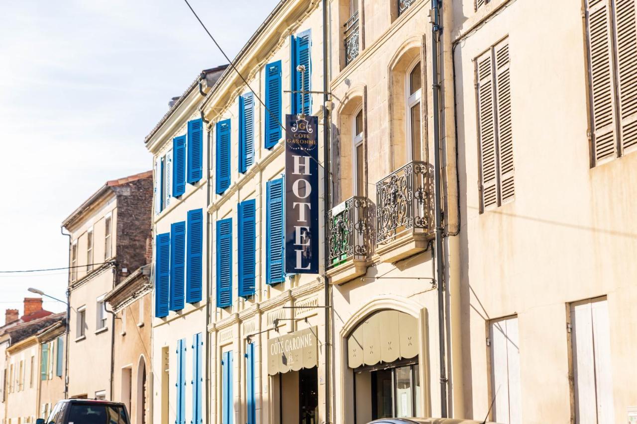 Hotel Restaurant Cote Garonne Le Balcon Des Dames - Tonneins Fauillet Marmande - Vue Panoramique Bord De Garonne Chambres Climatisees Экстерьер фото